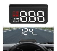 KHDWOB Digital GPS Speedometer Car MPH HUD for Daewoo Adventra Cielo Kalos Leganza/Magnus Evanda, OBD2 GPS Speedometer For Car Digital HUD Display Plug & Play With Overspeed Alert,A