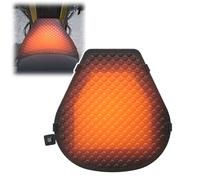 KHDWOB Motorcycle Heated Seat Cushion for Bourget Bobber/Citizen Soldier III/Cobra/Dragon/Drifter/Fat Daddy, 3D Shock Absorption Motorbike Pad Cold Weather Touring Motorbike Warm Cushion