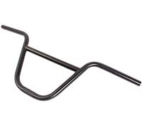 KHE BMX Handlebar 9 Inch Black Clamping Ribbed Only 920 g Width 720 mm