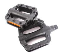 KHE BMX Kids Pedals Children's PVC Black 1/2 Inch CrMo Axle 85 mm Wide Only 288 g
