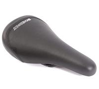 KHE BMX MTB Dirt Jump Saddle Prism Black Only 266 g Padded CrMo Rails