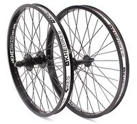 KHE BMX MVP Wheel Set Aluminium 36 Hole Black 9T Sprocket Rim Tape Made in Germany