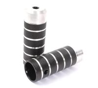 KHE COP BMX pegs, 10 mm (3/8 inch) aluminium thread in black, pair only 246 gram T32
