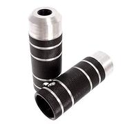 KHE COP BMX pegs, 14 mm aluminium thread in black, pair, 246 g T44.