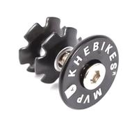 KHE MVP BMX Starnut Top Cap Claw for 1 1/8 Inch Ahead Headset Black 24 g