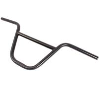 KHE PRISM BMX Bar 8" HiTen Black 1.86lbs 26.8" 22.2mm Railed Clamp