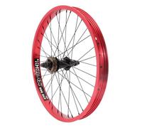KHE Prism BMX Rear Wheel 20" Red Anodized 14mm Axle 16T Freewheel Sprocket 38mm Rim Width