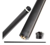 KHEALING 100% Carbon Fiber Black Technology Shaft Of Pool Cue Front Part for Billiard Play/Break/Snooker Cue Shaft with foam (Uniloc(OKHEALING), 9.5 * 21.4 * 745)