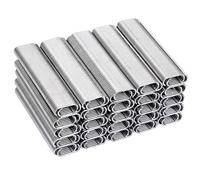 KHEARPSL 2500pcs Galvanized Steel Hog Rings, C Hog Ring Clips Nail for Hog Ring Pliers Fence Fastener for Fencing, Animal Cages, Car Cushions, Upholstery (C Hog Rings)