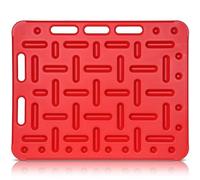 KHEARPSL Livestock Sorting Panel Animal Guide Panel Sturdy and Lightweight Livestock Panel for Pig, Hog, Cattle, Sheep, Goats, Panel Measures 38Lx30Wx1.34H in (red)
