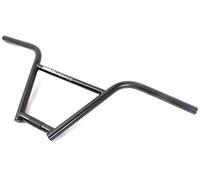 KHEbikes BMX Handlebar, 4130 CrMo 9 inch 736 mm Wide, Black, 4-Piece Butted, 850 g