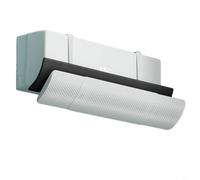 KHEIBTENY Air Conditioning Deflector, Easy Setup, Fit, Adjustable Air Flow Direction, 16.9 x 4.2 x 50.5 cm, Anti-Direct Impact Windscreen Exhaust Trim (Carbon Filter)