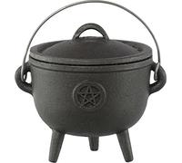 Kheops International Cast Iron Cauldron 3-Inch Pentacle