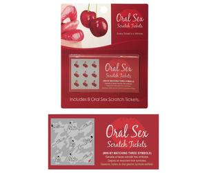Kheper Games - Oral Sex Scratch Tickets - 8-Pack