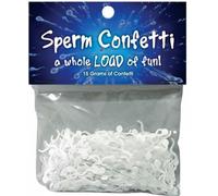 Kheper Games Sperm Confetti Multi Sex Games, One Size