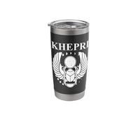 Khepri Ancient Egyptian God Scarab Stainless Steel Insulated Tumbler