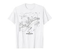 Kherson ukraine map flag T-Shirt