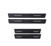 KHGFRX 4Pcs Car Carbon Fiber Kick Plates, for Hyundai i30 CW (PDE) 2017-2023 Door Sill Pedal Anti-Slip Anti Scratch Protector Styling Sticker Accessories