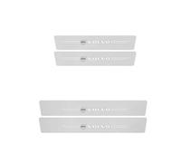 KHGFRX 4Pcs Car Carbon Fiber Kick Plates, for Volvo C70 Door Sill Pedal Anti-Slip Anti Scratch Protector Styling Sticker Accessories