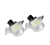 Khgtyu Number Plate Light For Odyssey 2008-2014 2 Pieces License Plate Lights Number Lamp 34101S60013 Rear Number Plate Light Lamp