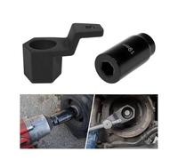 KHGUZ Car Crankshaft Pulley Removal Tool, 19mm Harmonic Balancer Socket & 50mm Crankshaft Crank Pulley Wrench Holder Tool Kit, Automotive Accessories, Compatible with A-cura Engines