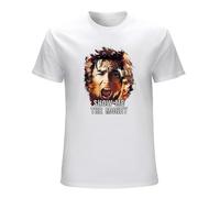 Khian SOON Men's Jerry Maguire V4 Movie Poster Tom Cruise T-Shirts White XXL