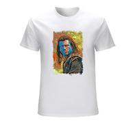 Khian SOON Men's Mens Medium Braveheart William Wallace Movie Woman Unisex My Artwork UK T-Shirts White 3XL