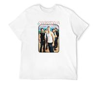 Khian SOON Men's N-Sync Herren Mit Foto T-Shirts White 3XL