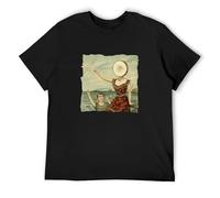 Khian SOON pertu Mens Neutral Milk Hotel T-Shirt XL Black