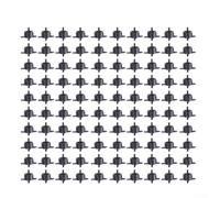 KHIronHive 100 Pack Adjustable Pressure Compensating Drip Emitters With 2/4/8/16 L/H Flow, PP Irrigation Spot Drippers For Potted Plants, Trees, Greenhouses, Vegetable Gardens And Flower Beds(4L)