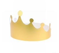 KHIronHive 12 PCS Stylish Paper Crown Hats Perfect Accessories for Birthday or Baby Showers