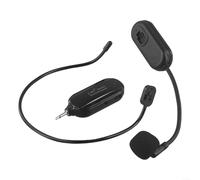 KHIronHive 2 4G Wireless Microphone Headset with USB Charging Cable, Designed for Use in Educational and Promotional Settings