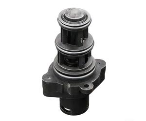 KHIronHive 3 Way Valve Replacement For Gas Boiler, Dual-Purpose Water Outlet Valve For Heating And Hot Water Supply, Robust Plastic And Metal Construction, Standard Size, Black