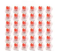 KHIronHive 36PCS Mechanical Keyboard Switch Replacement 3pin Tactile Type Compatible with Standard Keyboards for Typing and Gaming (Red)