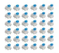 KHIronHive 36PCS Mechanical Keyboard Switch Replacement 3pin Tactile Type Compatible with Standard Keyboards for Typing and Gaming (Blue)