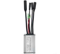 KHIronHive 36V 48V Electric Bicycle Brushless Controller Sine Wave 15A 350W Motor Controller Compatible With For KT LED790 LCD1-LCD8 Display Light Wire Aluminium Alloy Case Compact 8X5x3cm 200G