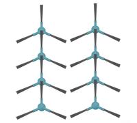 KHIronHive 8-Pack Side Brush Replacements For MOVA E20 Plus/, Q8 Max, For MONSGA MS1 Max/, For LIECTROUX M70 Pro Robot Vacuums With Blue Nylon Bristles For Edge And Corner Cleaning