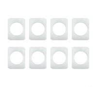 KHIronHive 8Pcs Seat Rail Bushing Kit For BMW Z3 Z3M E36 E37 E38 1994-2002 For ROADSTER Coupe, Rubber Repair Bushings To Stop Excess Movement And Worn Rocking, White