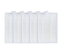 KHIronHive A5 Pack Replacement Filters For Clever&Clean L-Series 707 Vacuum Cleaner, High-Efficiency Filter Paper Parts For Hair And Dust, Easy To Install And Clean, White