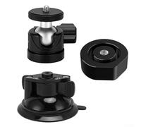 KHIronHive Adjustable Suction Cup Mount For Starlink For MINI, 360 Degree Rotating Aluminum Alloy Roof Bracket, Smooth For SURFACE Glass Car Holder, Stable Signal Antenna Stand