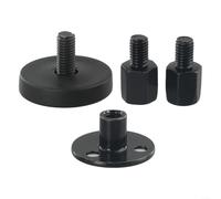 KHIronHive Adjustable Threaded Bed Frame Anti-Shake Tool, Headboard Stopper For Stabilizer For Beds, Cabinets, Chairs And Sofas, Wall Protection With EVA Pad To Reduce Noise And Prevent Wobbling