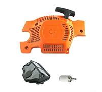 KHIronHive Backlash Pull Starter And Air Fuel Filter Kit For HS 36 41 136 137 141 142 Engines, Robust Recoil Start Assembly With Filters For Lawn Mower Outdoor Equipment