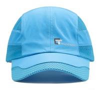 KHIronHive Breathable Baseball Cap for Men and Women Lightweight Mesh Sun Protection Hat with Adjustable Strap Quick-Dry Sports Visor for Summer Outdoor Running Golf Tennis Navy(Lake Blue)