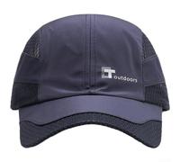 KHIronHive Breathable Baseball Cap for Men and Women Lightweight Mesh Sun Protection Hat with Adjustable Strap Quick-Dry Sports Visor for Summer Outdoor Running Golf Tennis Navy(Navy Blue)
