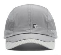 KHIronHive Breathable Baseball Cap for Men and Women Lightweight Mesh Sun Protection Hat with Adjustable Strap Quick-Dry Sports Visor for Summer Outdoor Running Golf Tennis Navy(Light Gray)