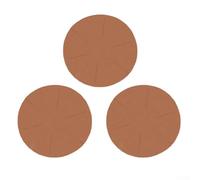 KHIronHive Brown Felt Hanging Basket Liners Set Of 3, Round Plant Pot Replacement Inserts With Tear-Resistant Material, Superior Moisture Retention And Breathable Design For Outdoor Garden(14in*3Pcs)