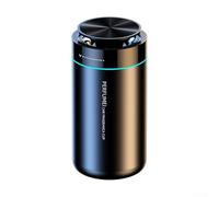 KHIronHive Car Aroma Diffuser, USB Rechargeable Electric Turbine Scent Machine With Color-Changing LED, Alloy Air Freshener For Formaldehyde Removal, Adjustable Fragrance Intensity()