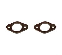 KHIronHive Carburetor Gasket 3Mm Thick 24Mm Bore For BSA And For TRIUMPH Rugged Sealing Heat-Resistant Material Engine Rebuild Classic Motorcycle Restoration Quick Installation 1 Or 2 Pieces(2pcs)