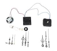 KHIronHive Clock Repair Kit With Music Movement And Hands, 13Mm 17Mm Shaft, 4 Chime Modes, Westminster Virgin Mary Bell, For Horn Speaker, DIY Wall Clock (2)