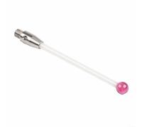 KHIronHive CMM Touch Probe With Porcelain Rod And Red Ball, For M3 Threaded Stylus For Measurement, Wear-Resistant Extension Rod For CMM Machines, Multiple Models Available(A-5004-0154)
